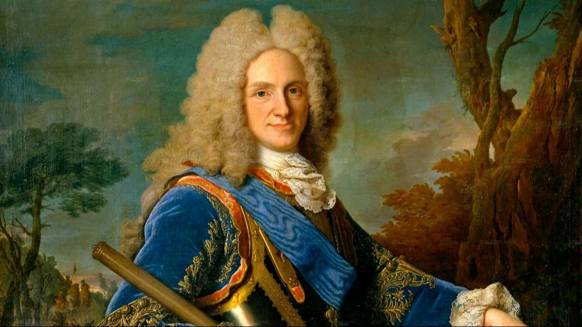 Retrato del rey español Felipe V