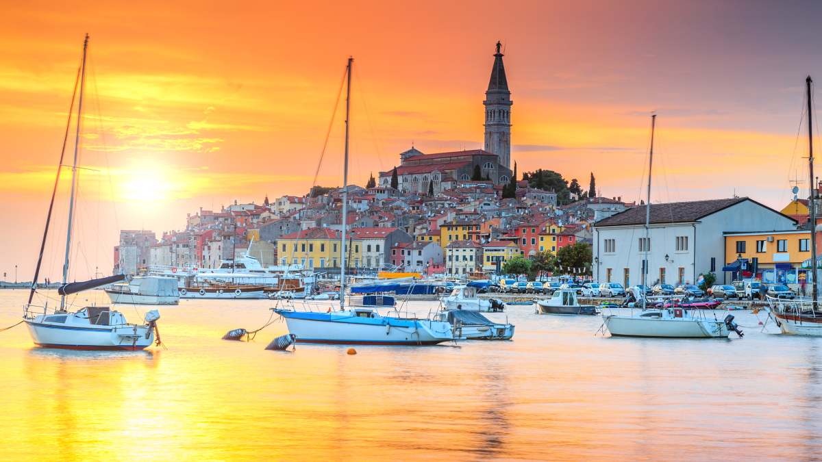 Croacia Rovinj costa economía turismo