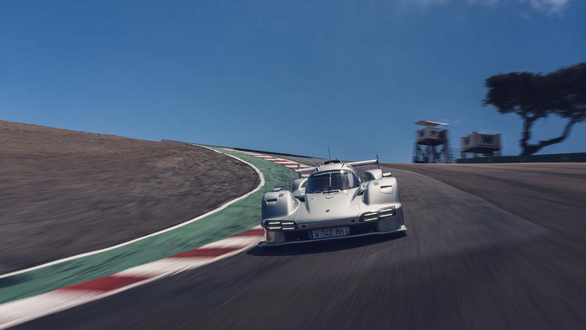 Posche_963 en el circuito de Laguna Seca