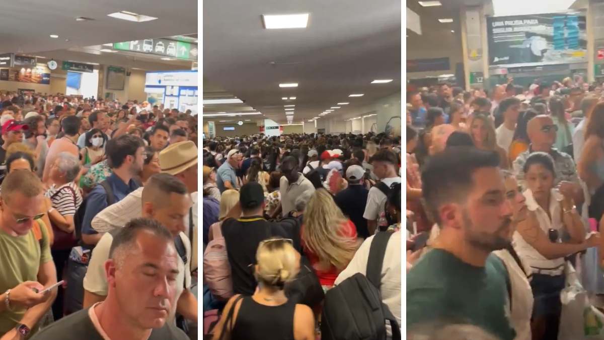 Caos en Chamartin en plenas vacaciones