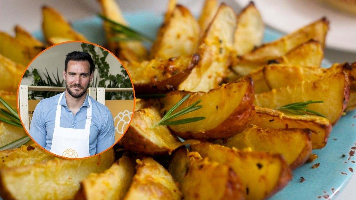 Patatas rústicas de Saúl Craviotto