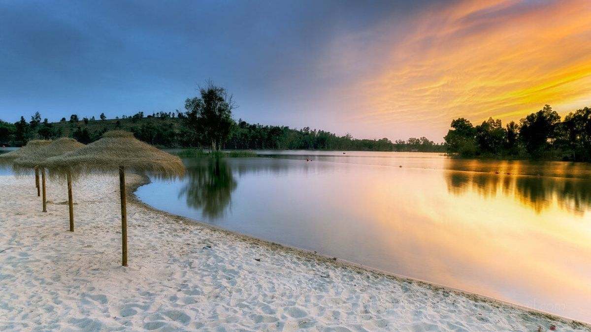 Playa fluvial de Tapada Grande