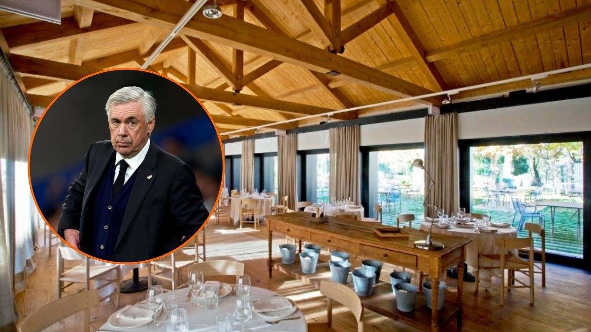 Carlo Ancelotti restaurante Filandón