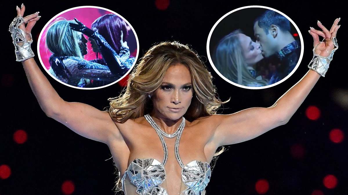 Jennifer Lopez besos 