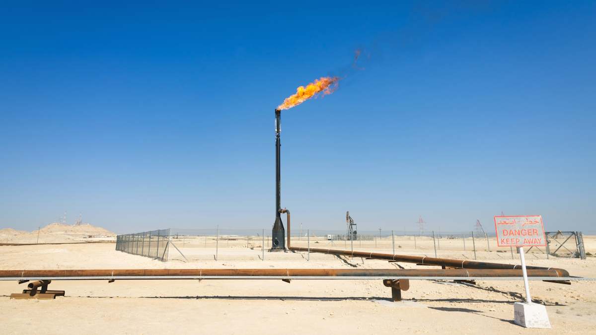 petróleo crudo desierto materias primas