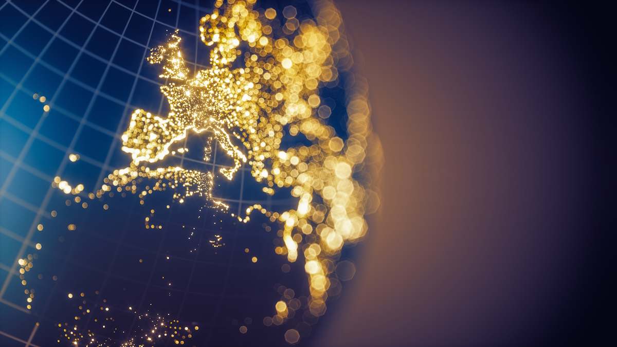 Europa mapa crecimiento PIB economía