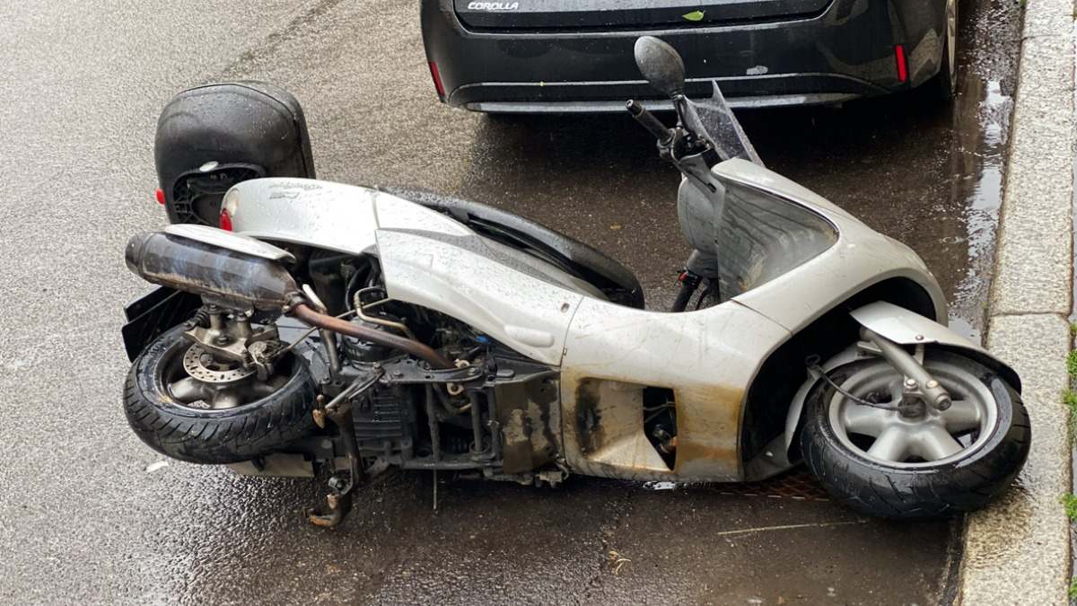 accidente de moto