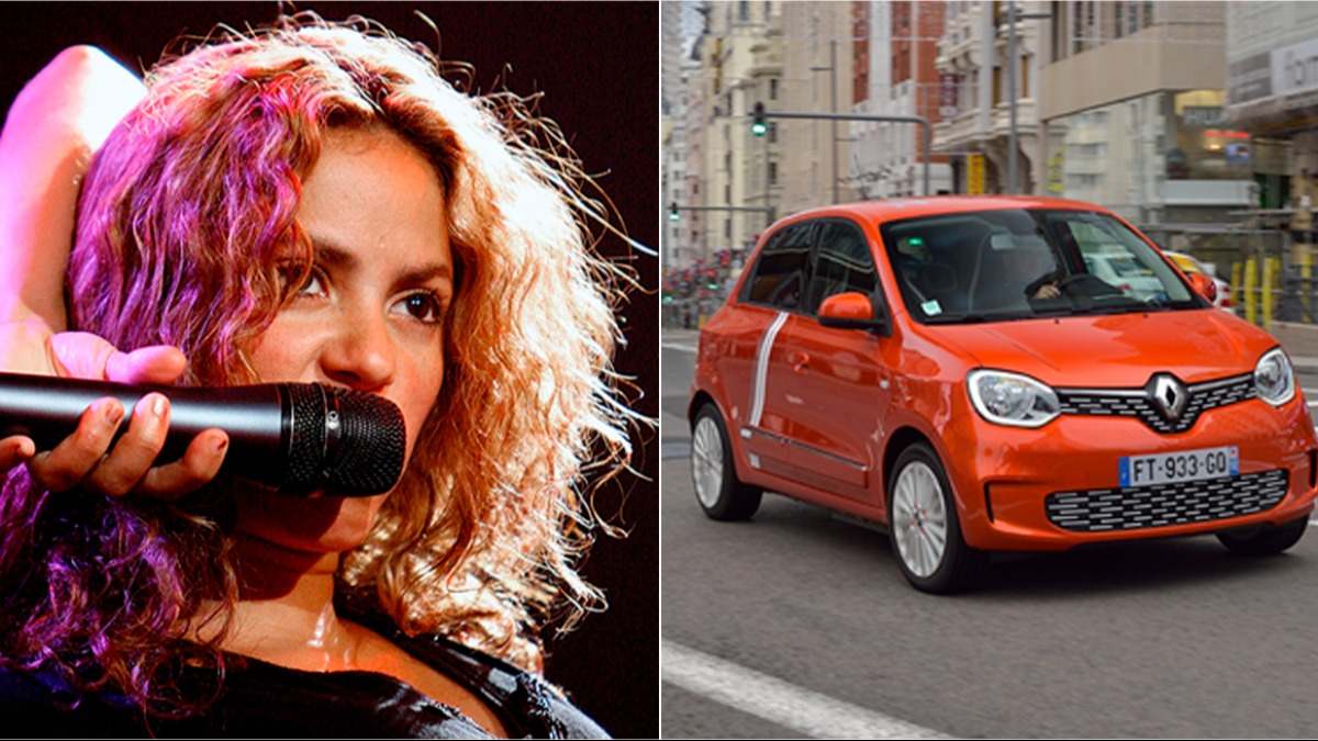 Shakira y Renault Twingo