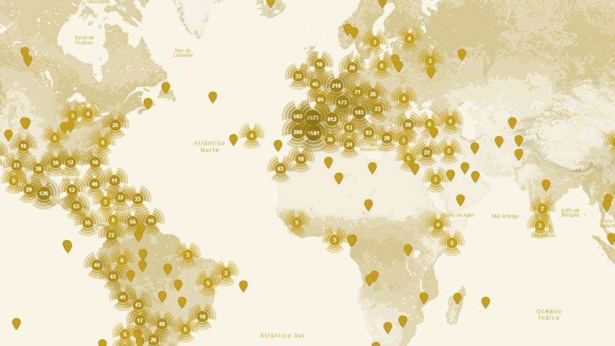 Así es el mapa que te dice qué personaje histórico nació o murió en tu ciudad o pueblo