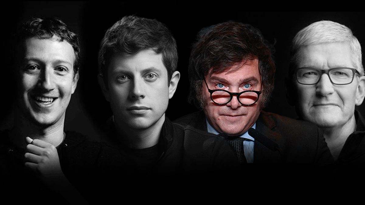 ¿Por qué Milei se reúne con Tim Cook, Mark Zuckerberg y Sam Altman? Argentina se postula como potencia mundial en inteligencia artificial