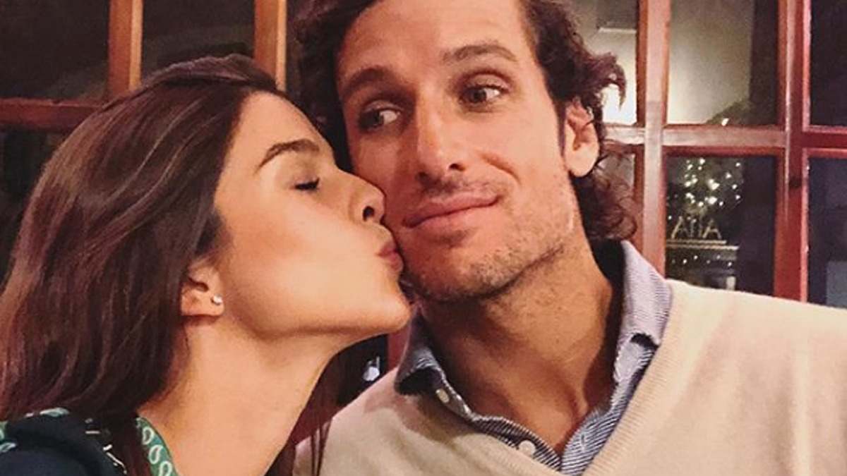Feliciano López y Sandra Gago