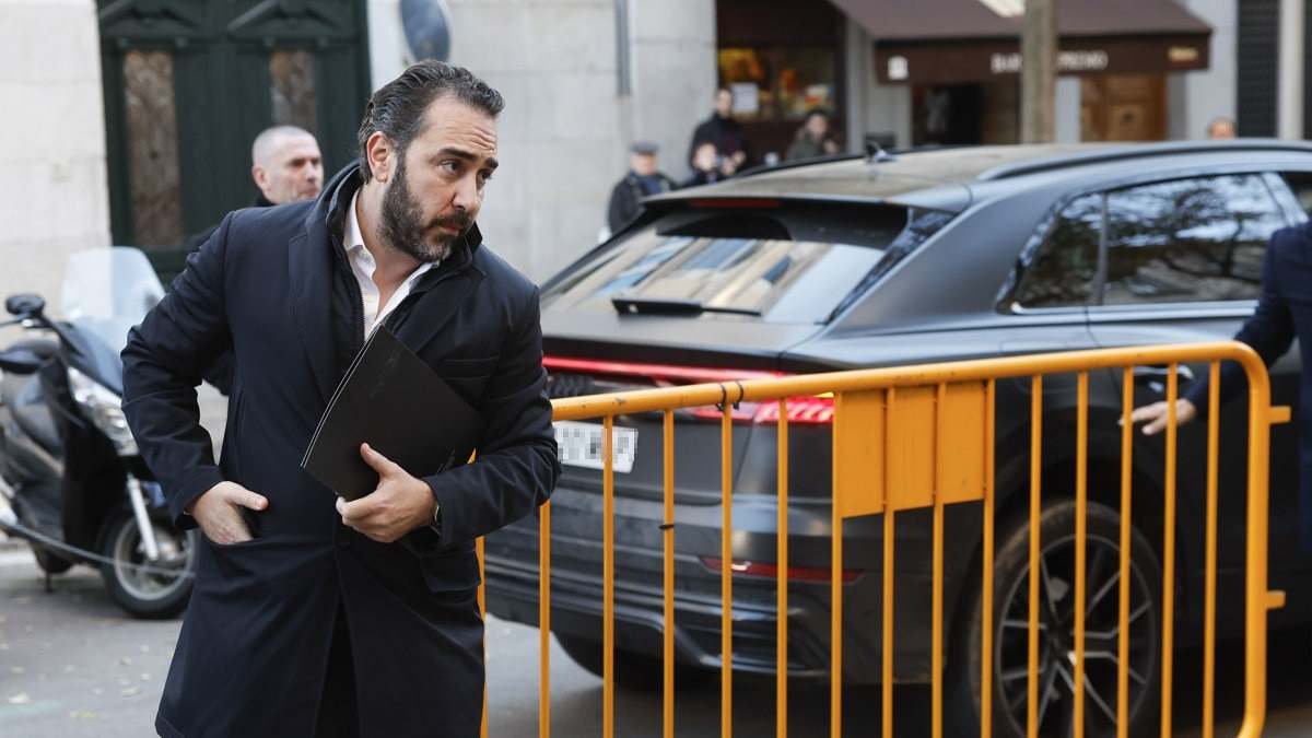Víctor de Aldama, en el Tribunal Supremo. Foto: EFE.