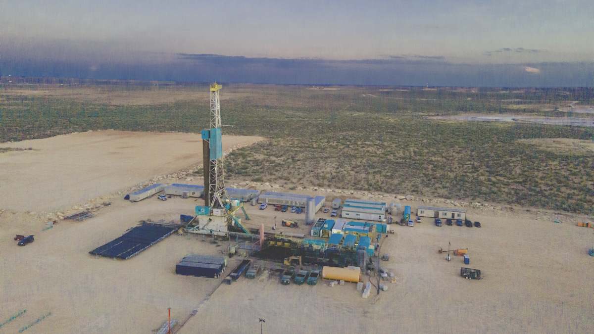 petróleo crudo fracking perforación