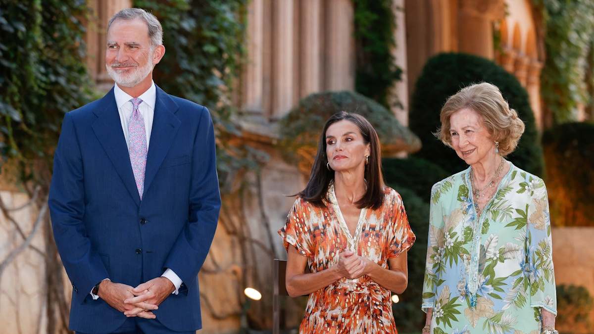 Felipe VI, Letizia y Sofía en Marivent