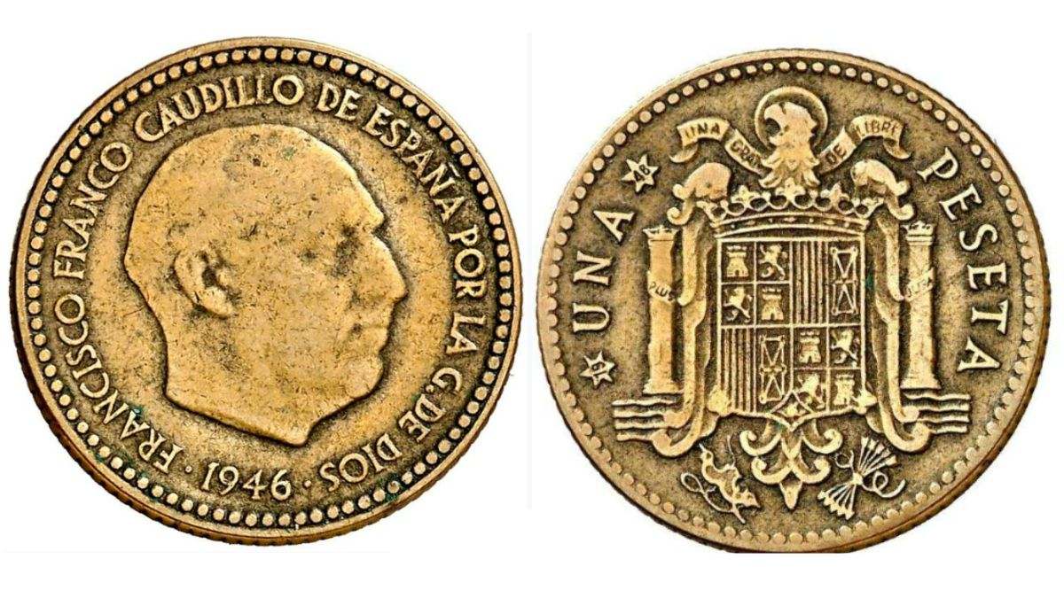 Así es la moneda de 1 peseta que puede hacerte ganar más de 7.000 euros