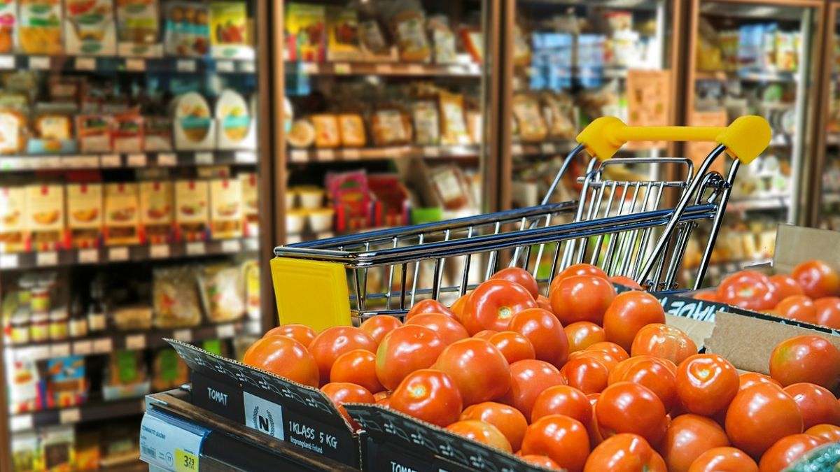 Una de las secciones más concurridas de un supermercado español