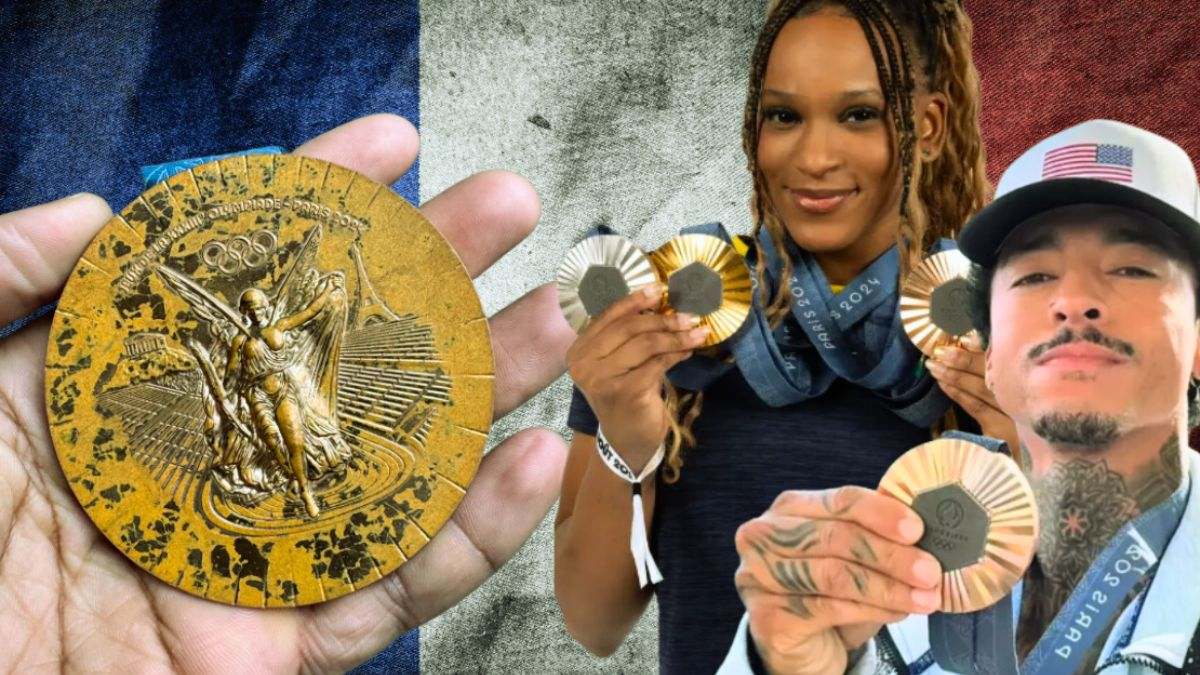 Francia no sabe hacer medallas olímpicas: más de 100 atletas devuelven sus preseas que ganaron en los JJOO de París por "grietas y óxido"