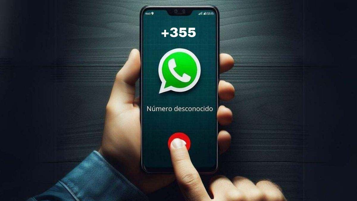 +355 Número desconocido WhatsApp