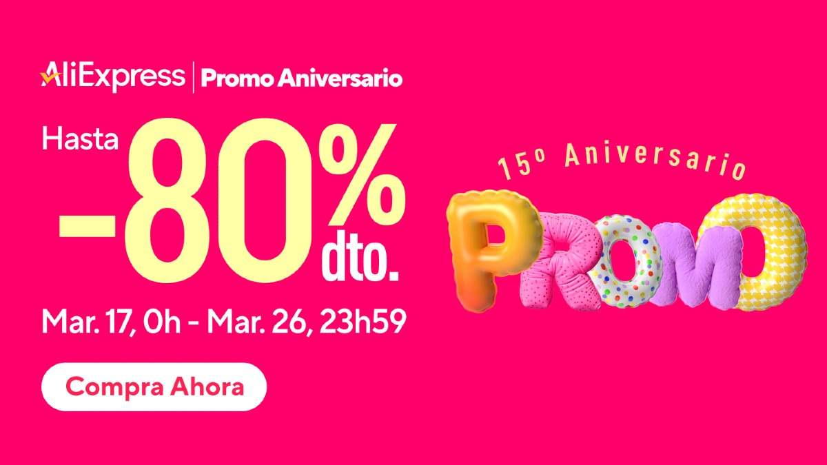 Las mejores ofertas del aniversario de AliExpress4