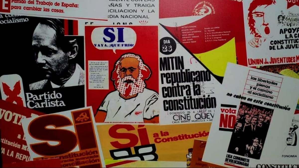 carteles referendum 1978 constitucion española