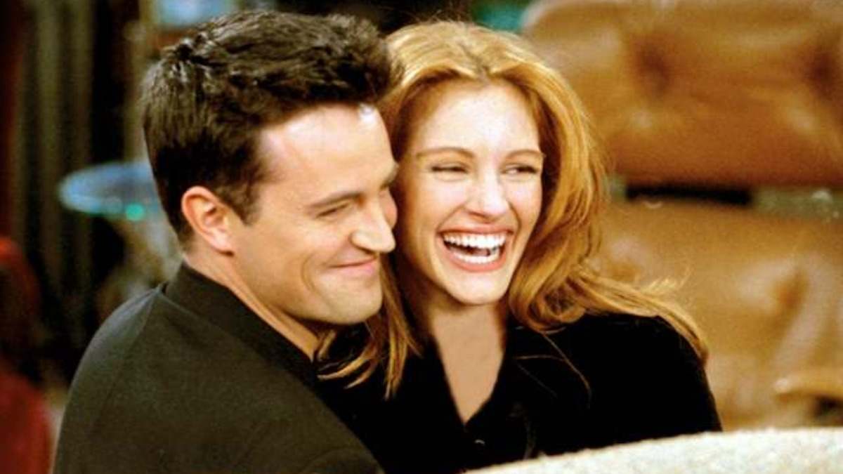 Matthew Perry y Julia Roberts