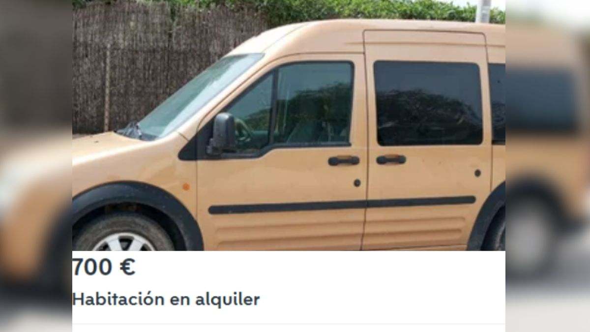 "Habitación en alquiler": el calvario de vivir en una microfurgoneta por 700 euros al mes en Espana