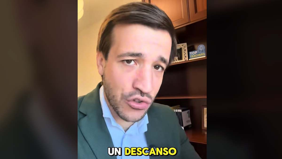 Captura del vídeo de TikTok.