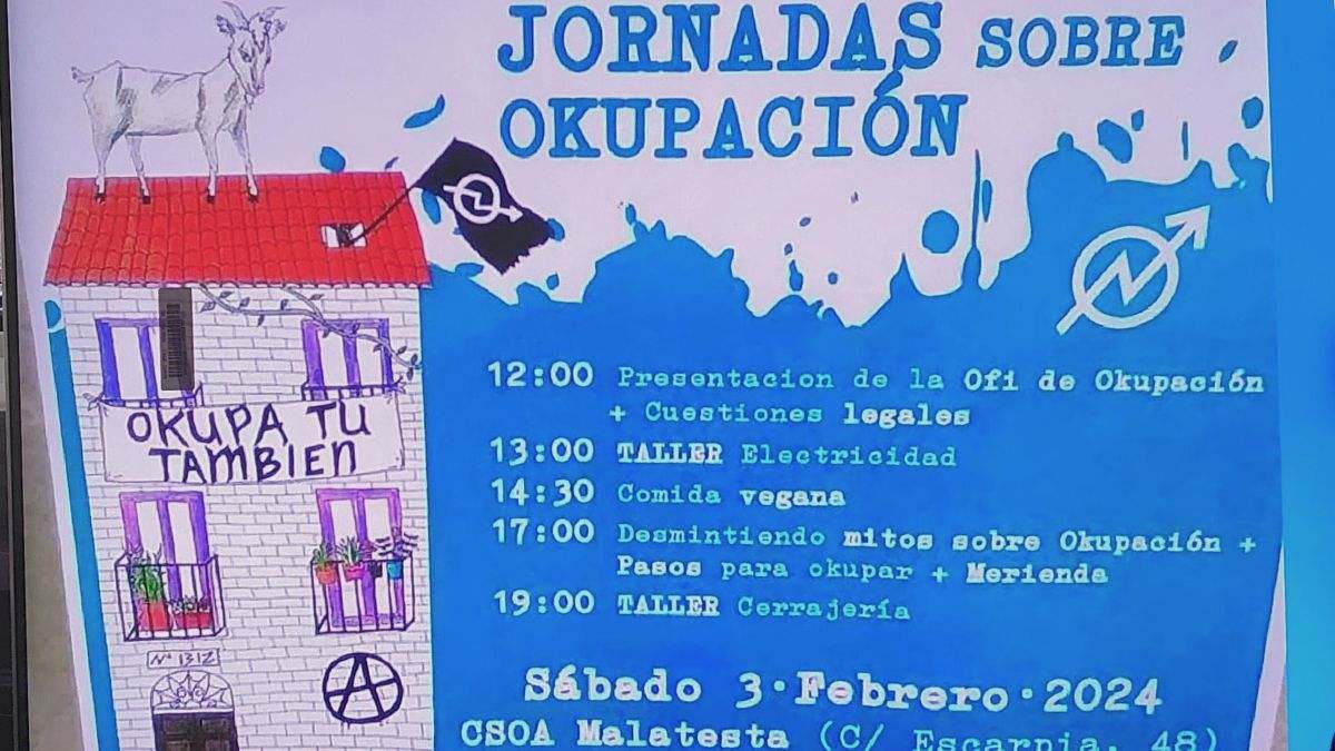 Así funciona la polémica escuela de okupas de Sevilla: talleres de electricidad, cerrajería, fontanería y okupación ilegal