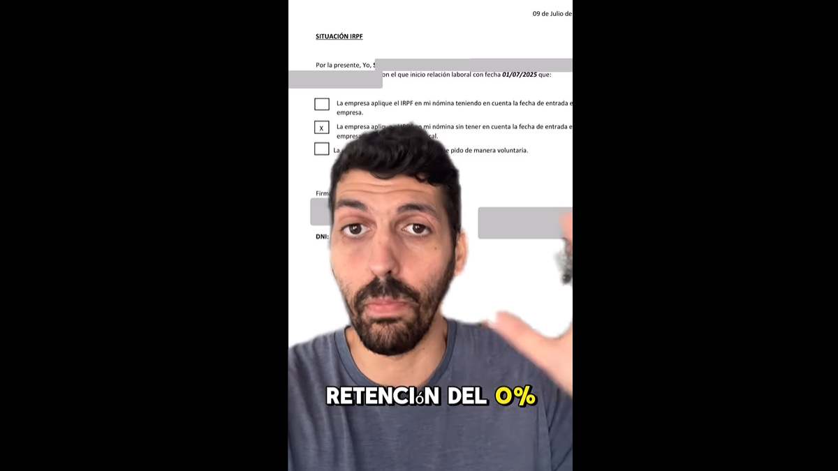 José Ramón López, en el vídeo publicado en su perfil de Instagram. 