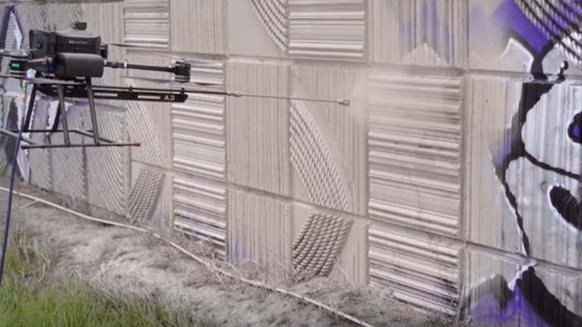 Drones para eliminar grafittis