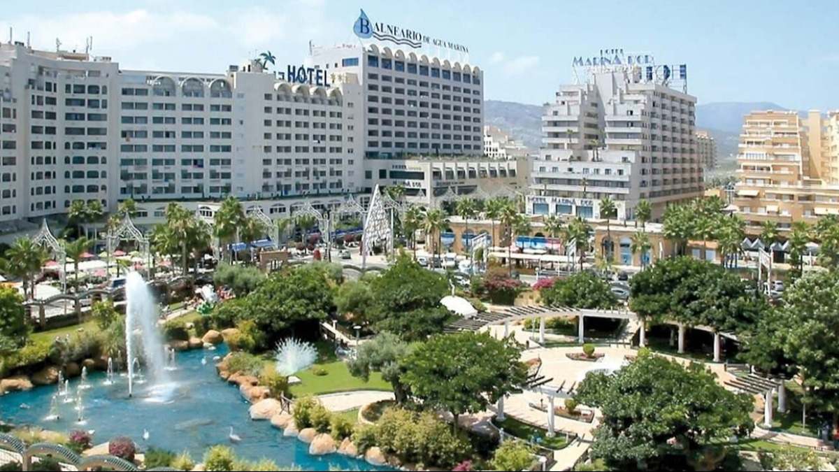 Varios hoteles de Marina d'Or.