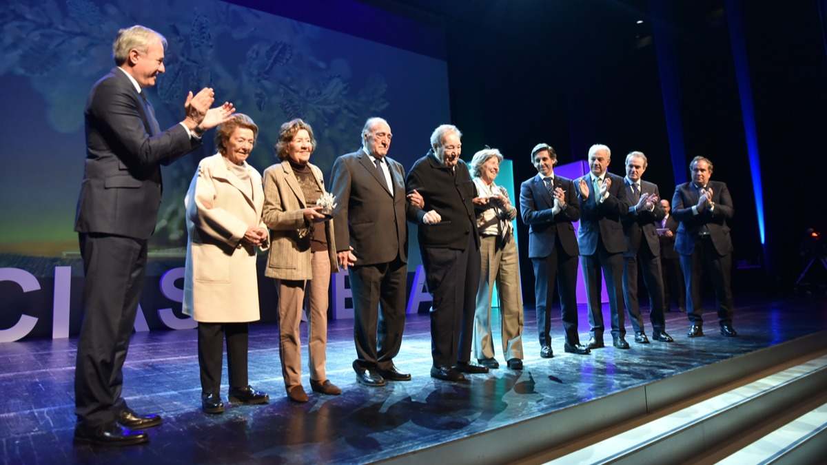 Homenaje a César Alierta en Aragón