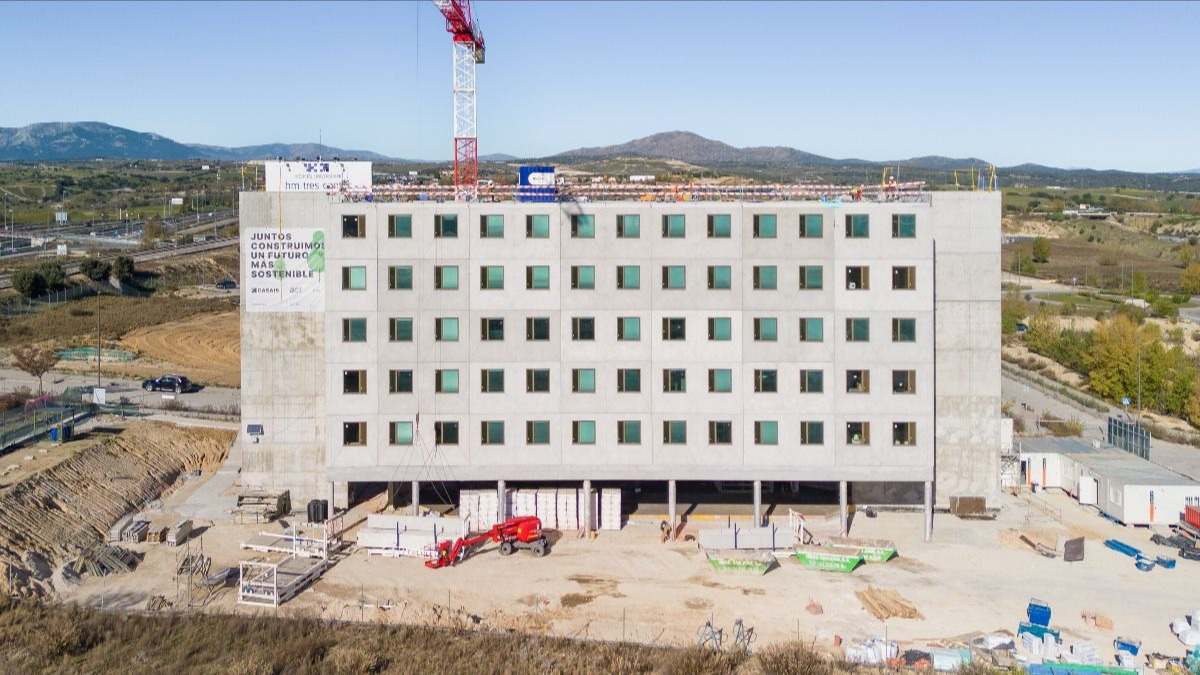 Hotel en Tres Cantos acr sistema industrializado