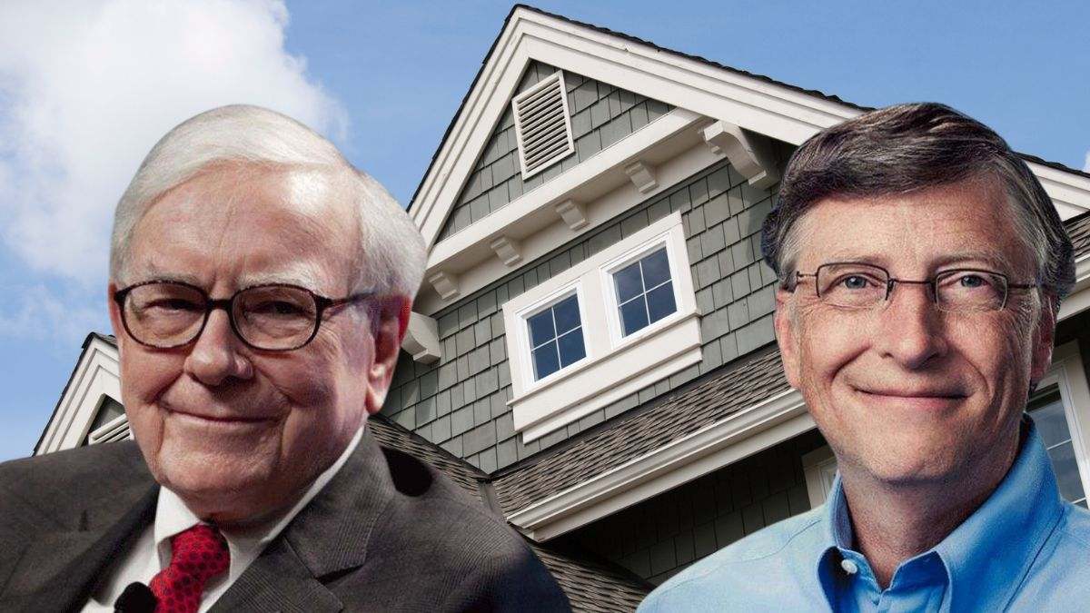 De las mejores inversiones personales de Bill Gates y Warren Buffett: grandes jugadas inmobiliarias