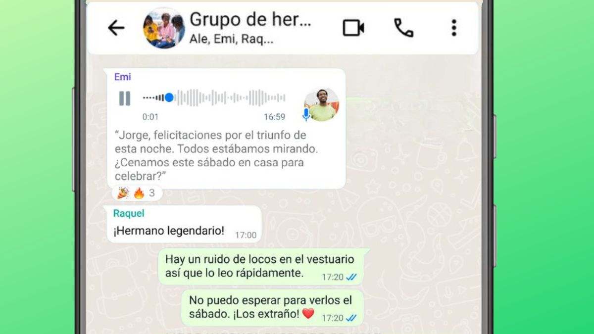 Di adiós a los audios de WhatsApp: esto es lo que tienes que hacer para poder transcribir las notas de voz en la app