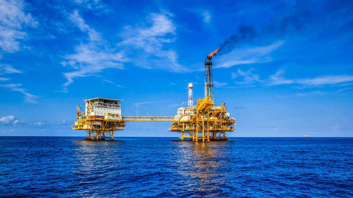 petróleo plataforma crudo extracción materias