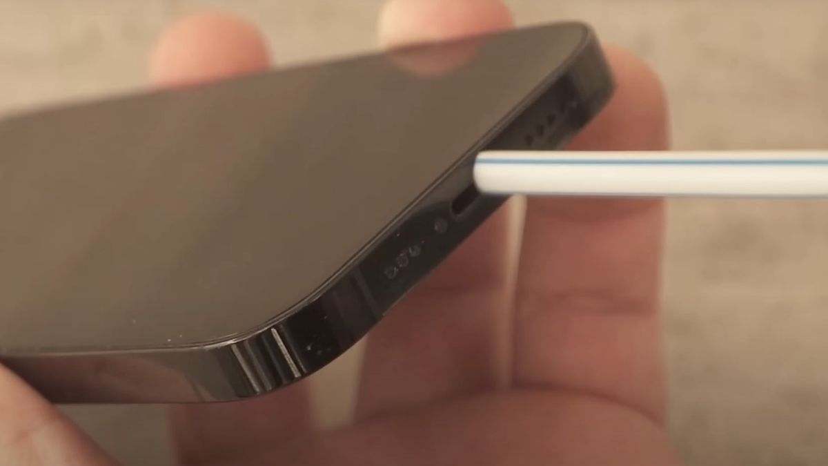Pajita mantenimiento del movil