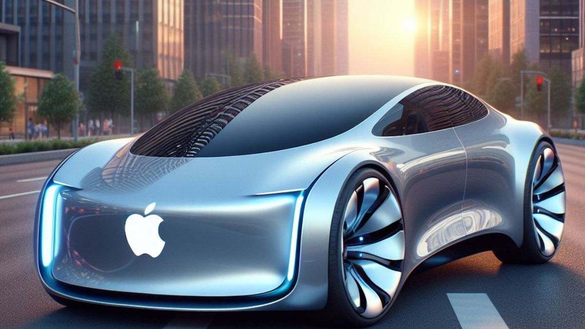 Concepto del coche autónomo de Apple