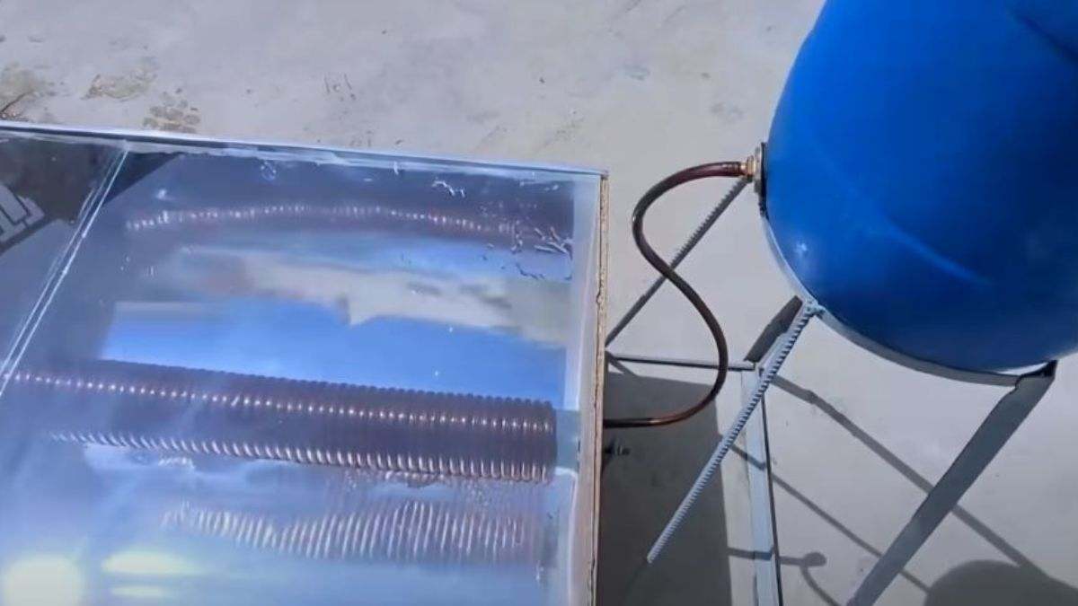 Así es el termotanque artesanal que genera 3.000 litros de agua caliente diaria sin gas ni electricidad