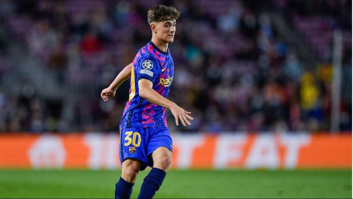 Gavi, jugador del Barça