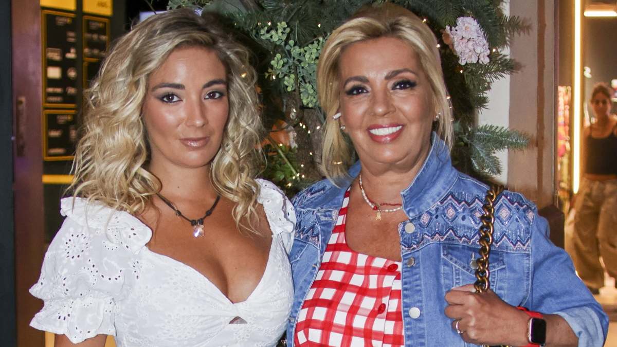 Carmen Borrego y su hija