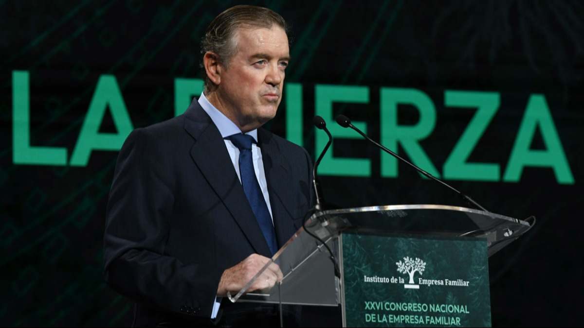 Andrés Sendagorta, presidente del Instituto de Empresa Familiar. RAFA MARTÍN