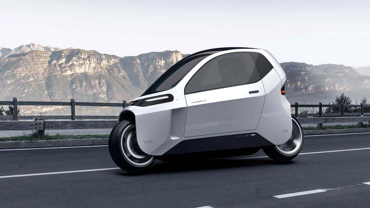 Así es la moto-coche del futuro: fusiona la emoción de la primera con la seguridad y confort del automóvil