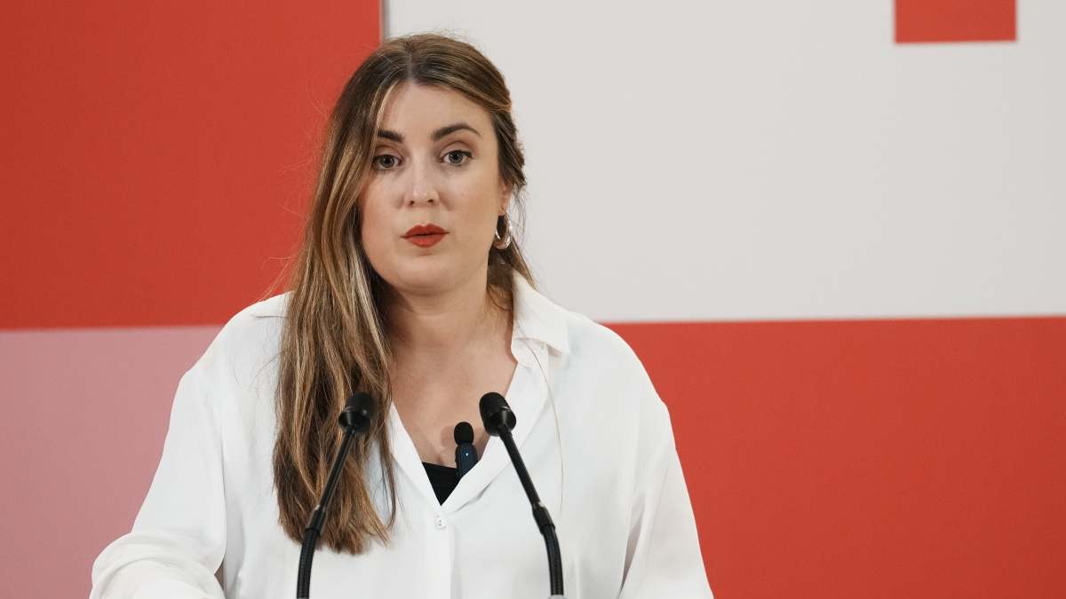 Alba García, candidata de Sumar en las elecciones vascas.