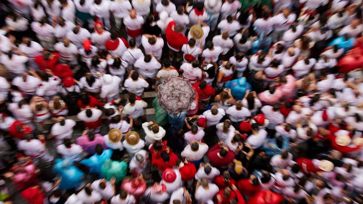Cámaras para controlar a los asistentes del Chupinazo