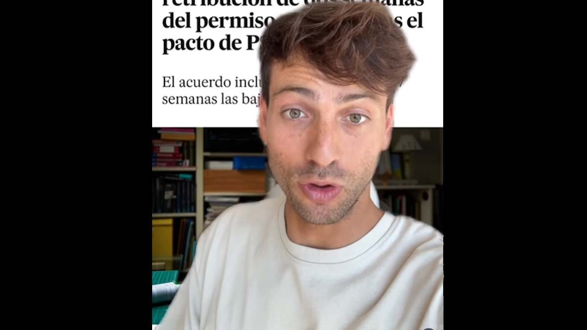 Captura del vídeo de Andrés Millán en Instagram.