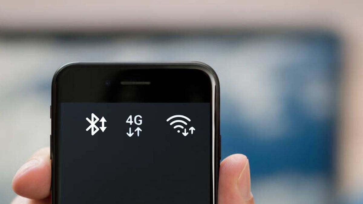 Flechas Wifi, Bluetooth y datos móviles