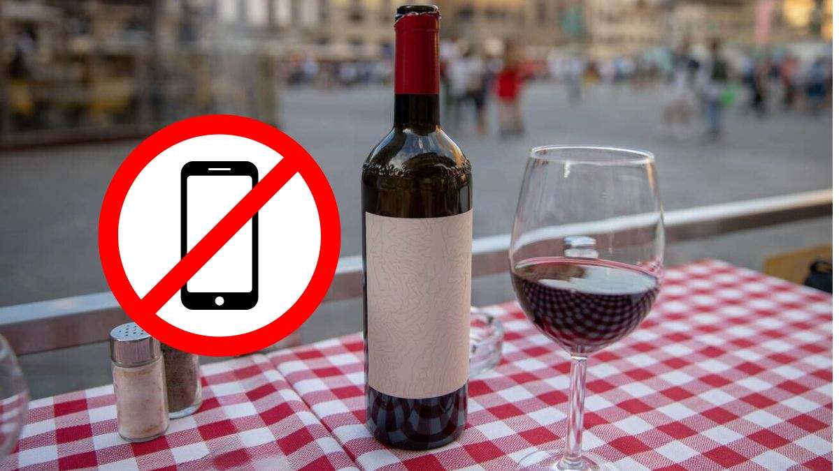 Restaurante te regala una botella de vino si entregas tu movil