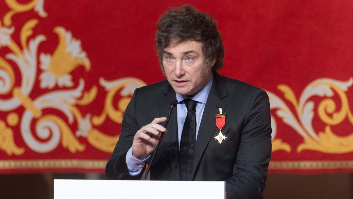 Javier Milei, presidente de Argentina.