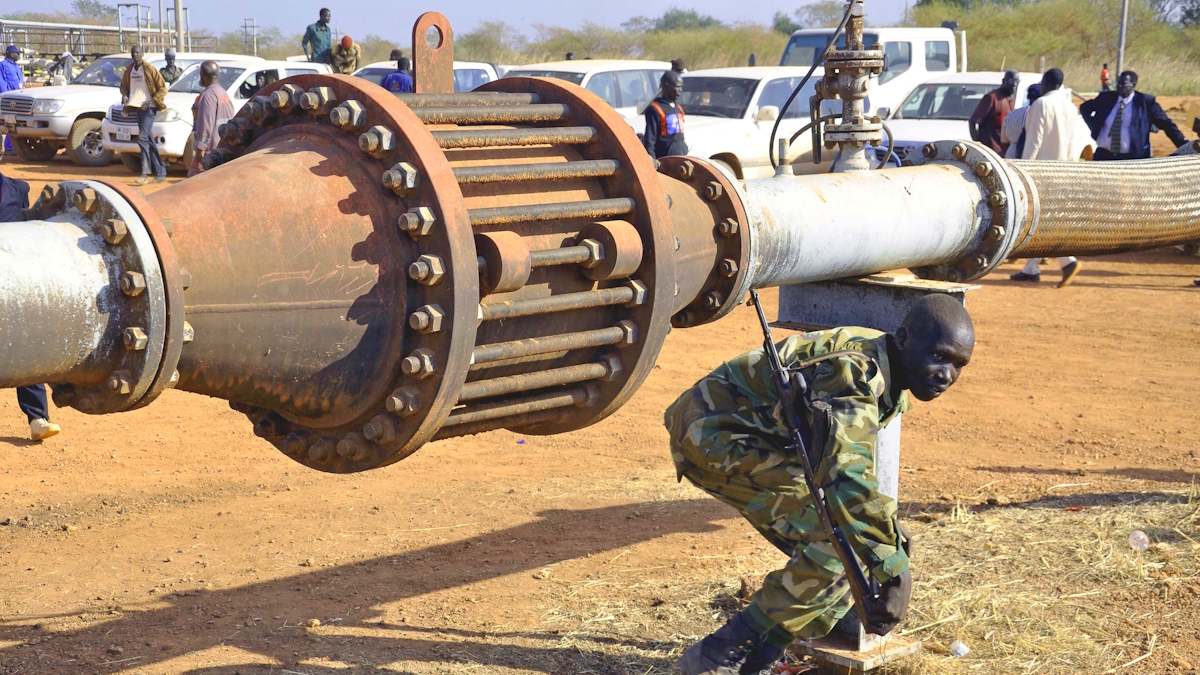 Petróleo crudo Sudan Sur economía PIB